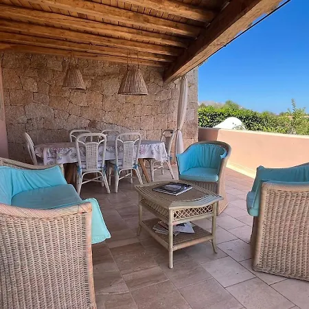 빌라 Rosetta Near Brandinchi And Private Sea View Wifi, Bbq Punta Molara